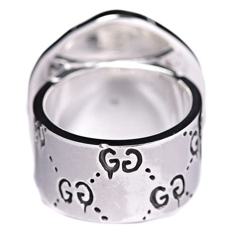 gucci ring skeleton|Gucci ghost ring price.